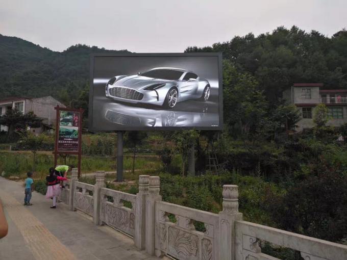 Video pixel reale dei pidocchi IP65 Ph10 della parete 6500 di scorrimento all'aperto di pubblicità
