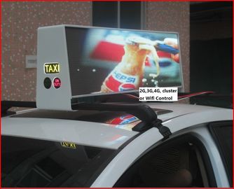 Porcellana il taxi del tabellone per le affissioni di 12V Digital ha condotto lo schermo, piccola esposizione principale della pagina di alluminio acrilica della copertura fornitore
